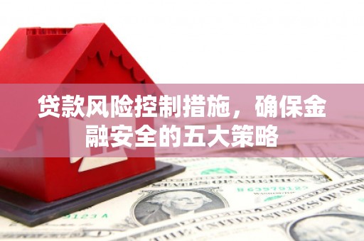 黄州贷款风险控制措施，确保金融安全的五大策略