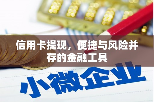 黄州信用卡提现，便捷与风险并存的金融工具