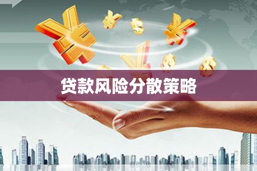 黄州贷款风险分散策略