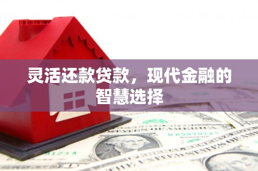 黄州灵活还款贷款，现代金融的智慧选择