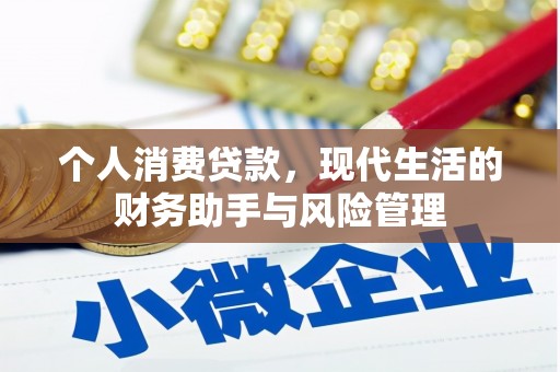 黄州个人消费贷款，现代生活的财务助手与风险管理